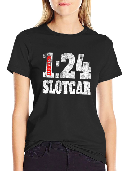 Camiseta Negra Slotcar 1:24 Driver