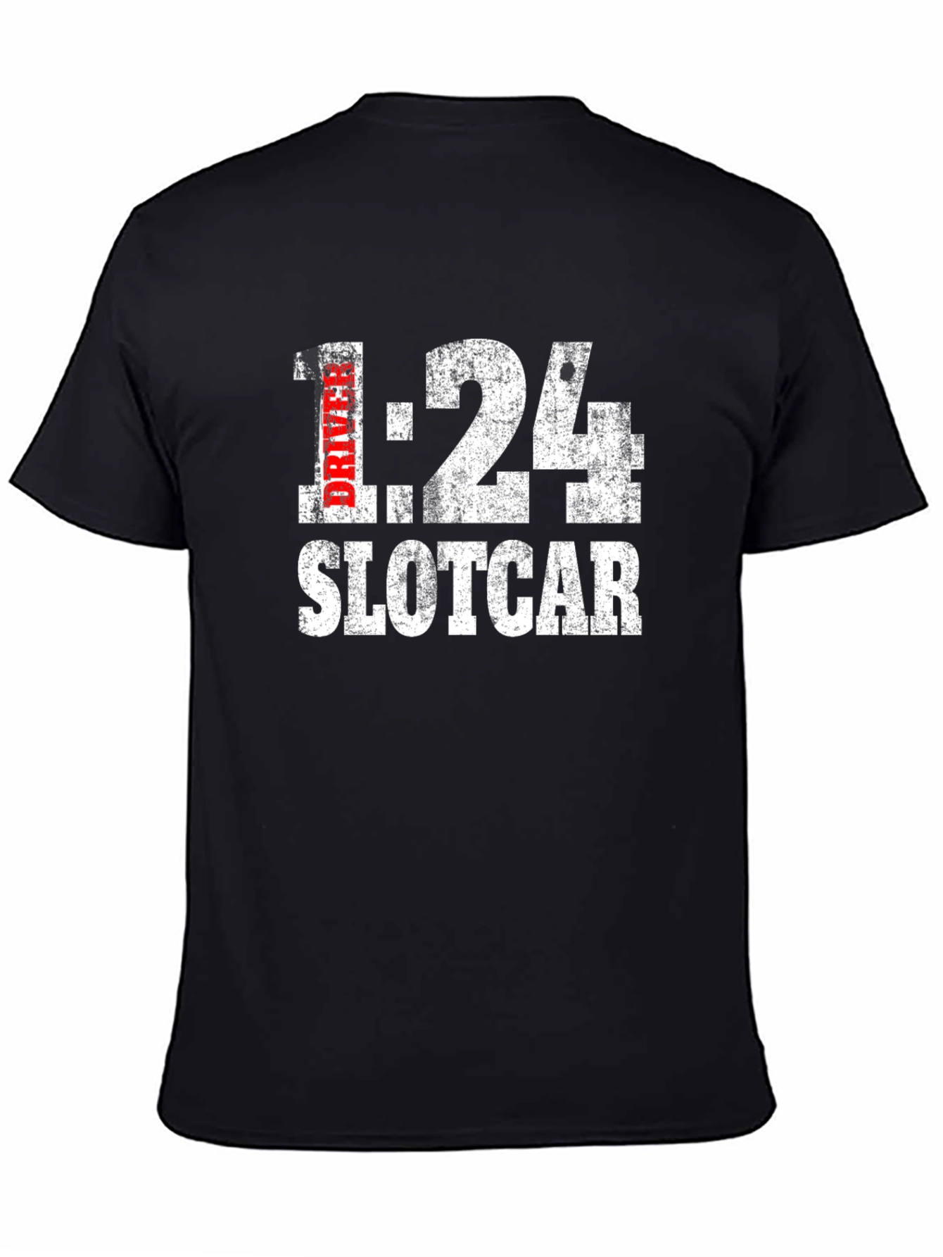 Camiseta Negra Slotcar 1:24 Driver