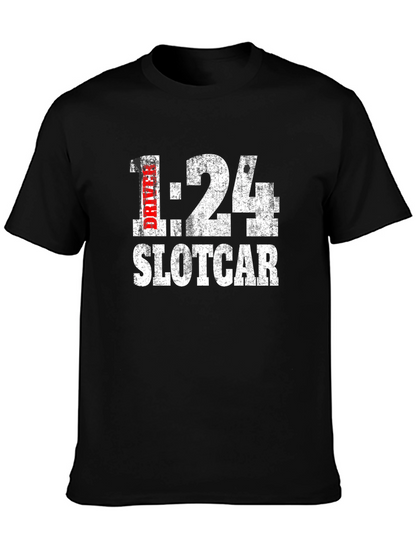 Camiseta Negra Slotcar 1:24 Driver