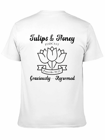 Camiseta Negra Tulips & Honey Podcast