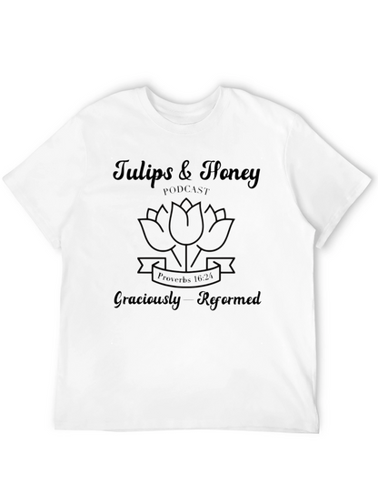 Camiseta Negra Tulips & Honey Podcast