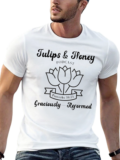 Camiseta Negra Tulips & Honey Podcast