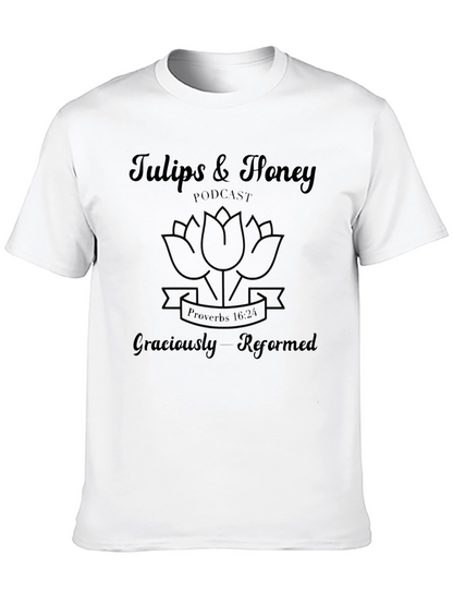 Camiseta Negra Tulips & Honey Podcast