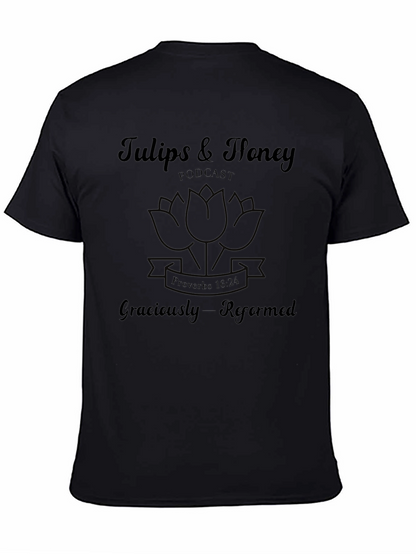Camiseta Negra Tulips & Honey Podcast