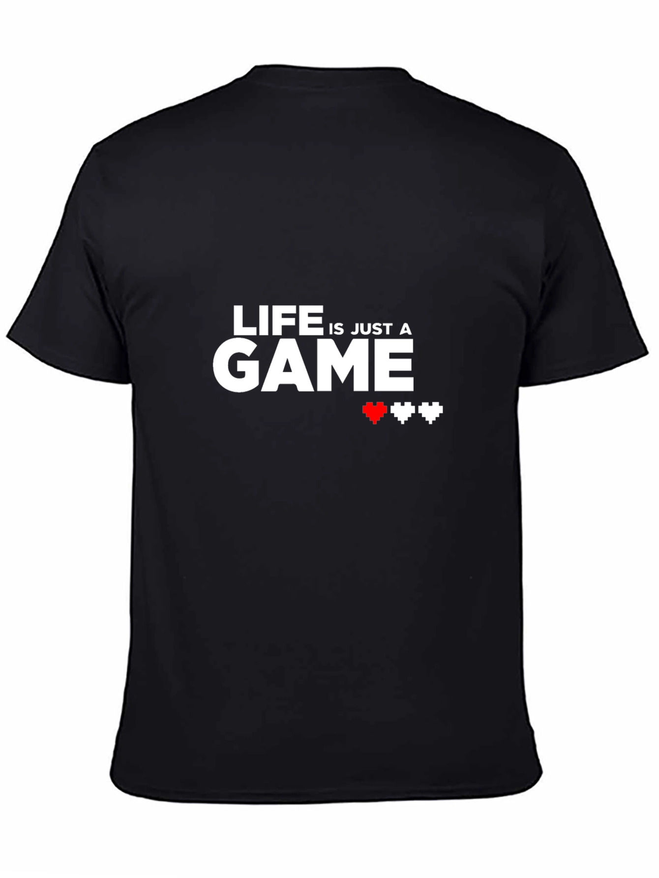 Camiseta Negra Life is a Game