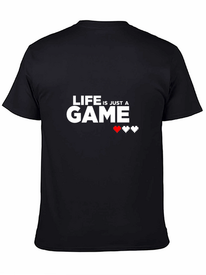 Camiseta Negra Life is a Game