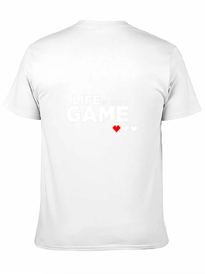 Camiseta Negra Life is a Game
