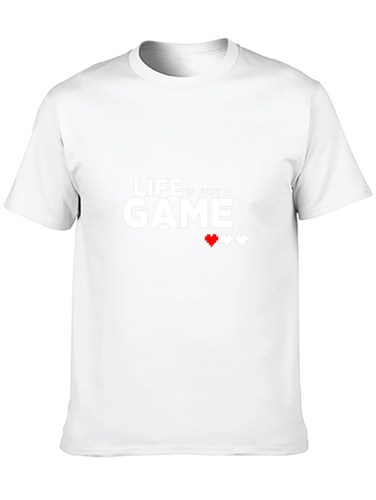 Camiseta Negra Life is a Game