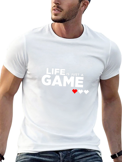 Camiseta Negra Life is a Game