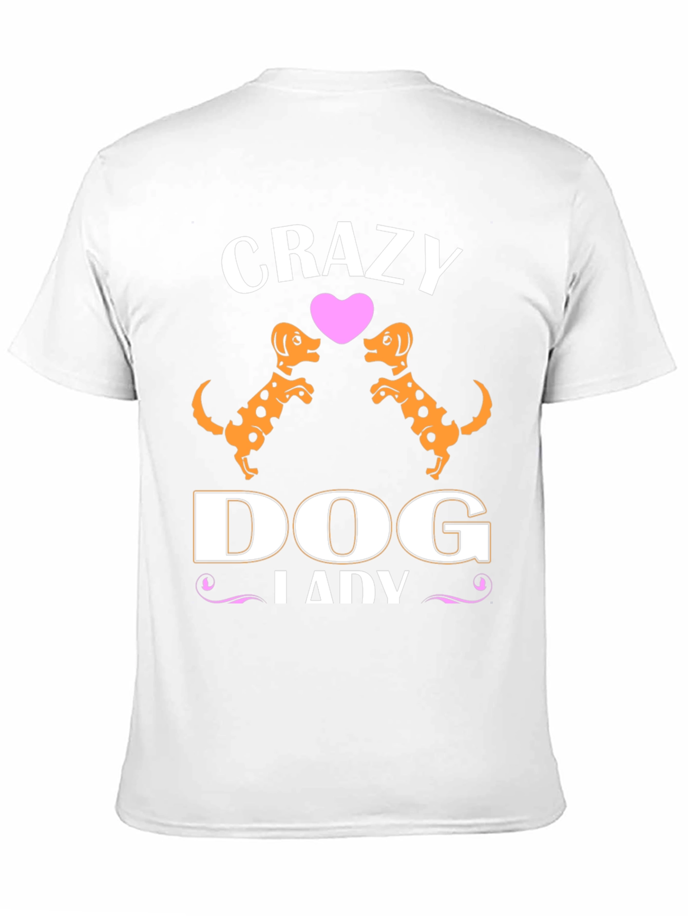 Camiseta Negra Crazy Dog Lady