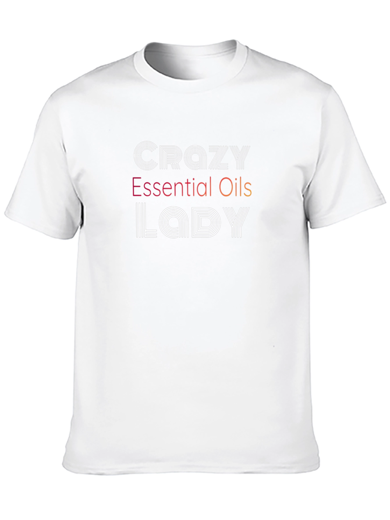 Camiseta Negra Crazy Essential Oils Lady