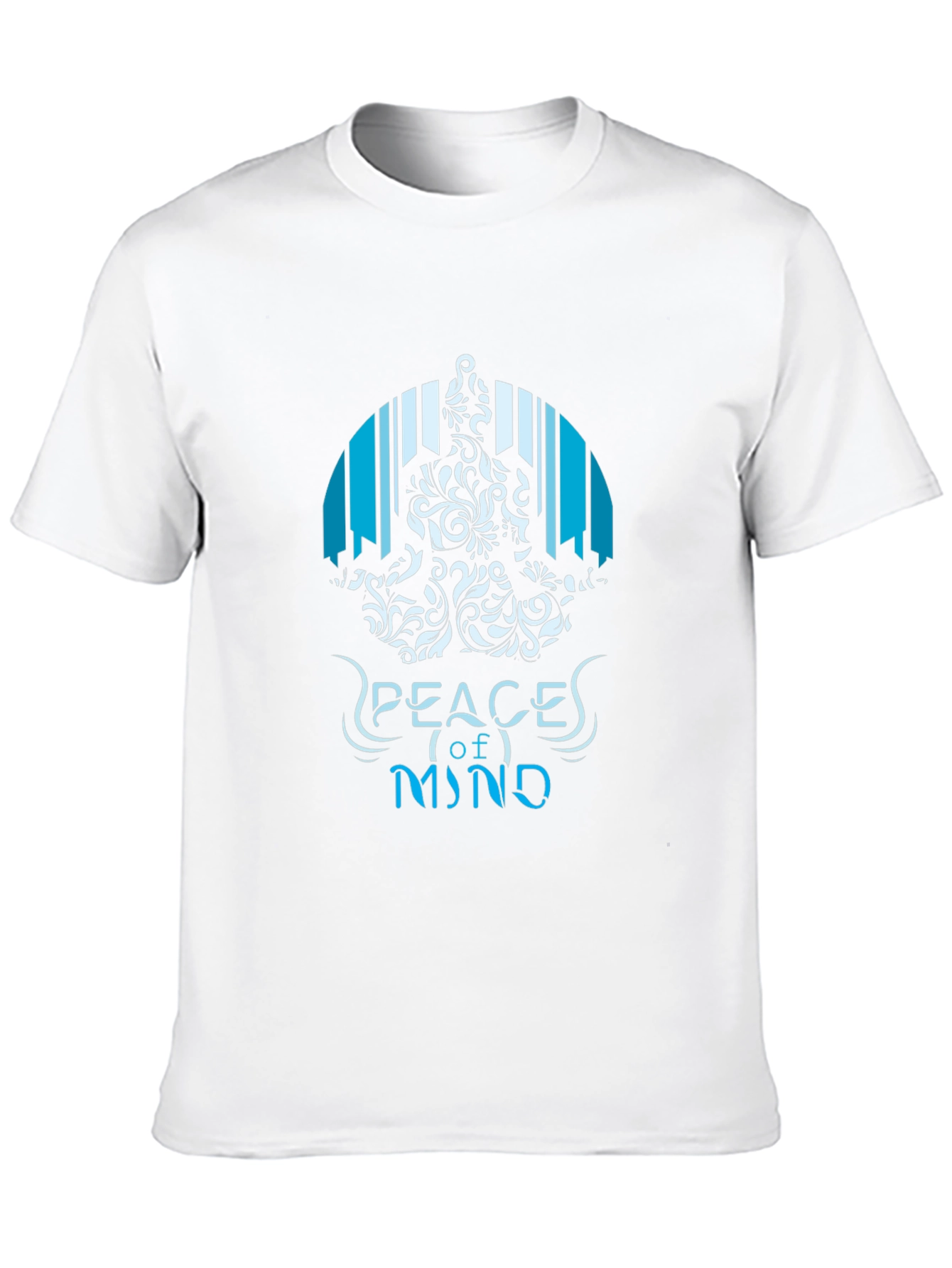 Camiseta Negra Peace of Mind para Hombre