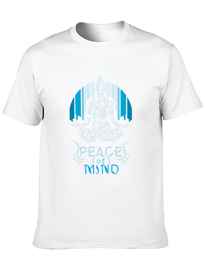 Camiseta Negra Peace of Mind para Hombre