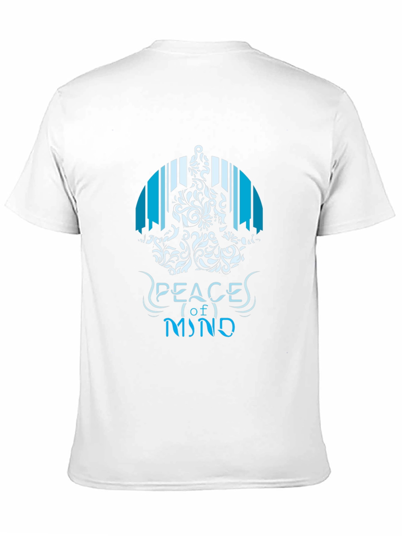 Camiseta Negra Peace of Mind para Hombre