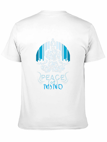 Camiseta Negra Peace of Mind para Hombre