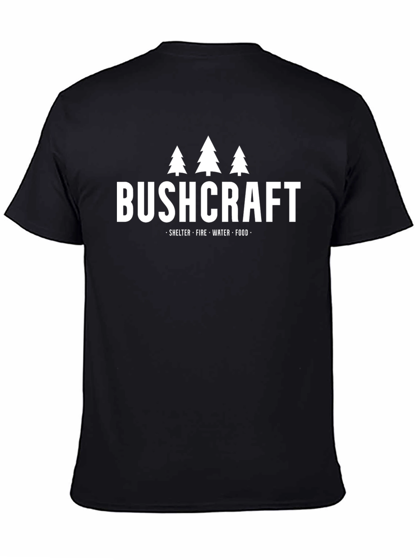 Camiseta Bushcraft Árboles: Supervivencia y Aventura