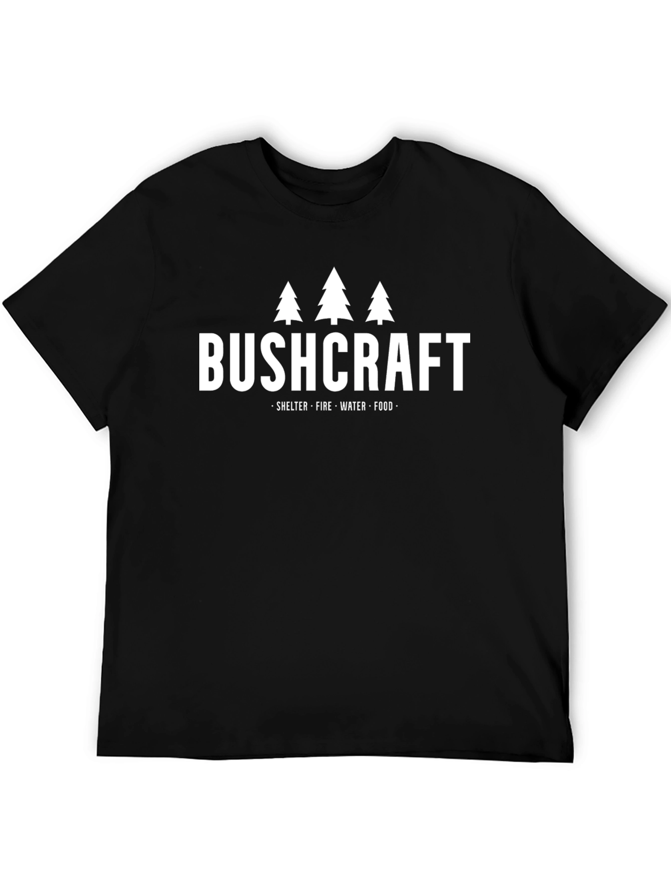Camiseta Bushcraft Árboles: Supervivencia y Aventura