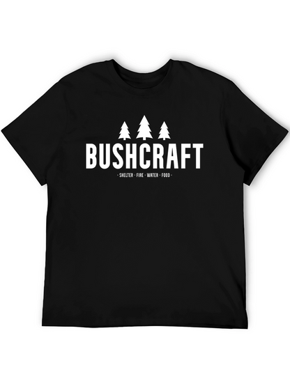 Camiseta Bushcraft Árboles: Supervivencia y Aventura