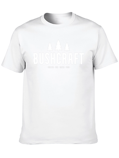 Camiseta Bushcraft Árboles: Supervivencia y Aventura