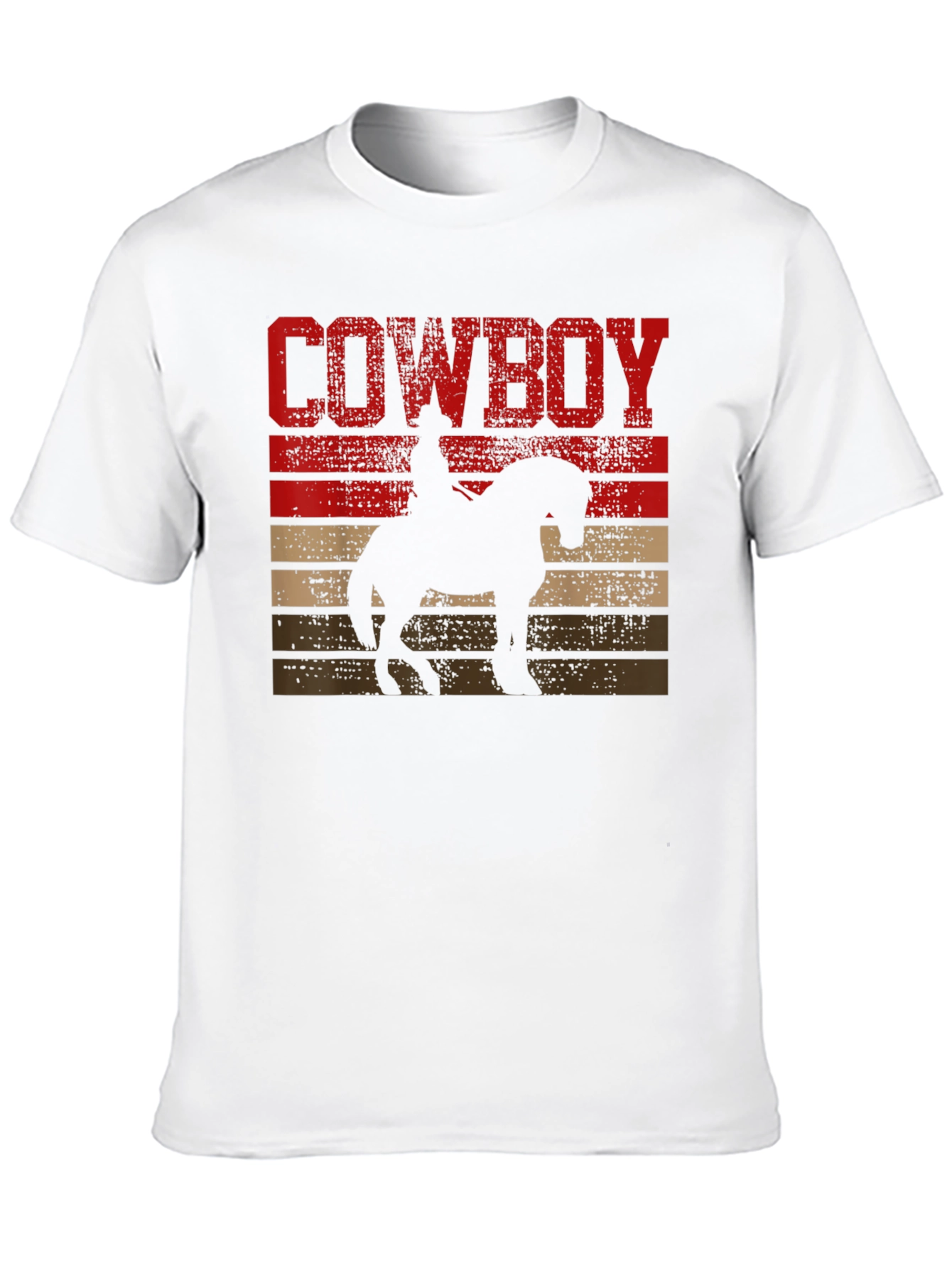 Camiseta Vaquero Silueta Retro