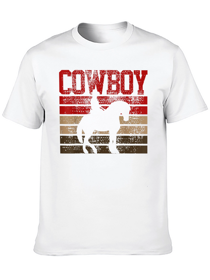 Camiseta Vaquero Silueta Retro