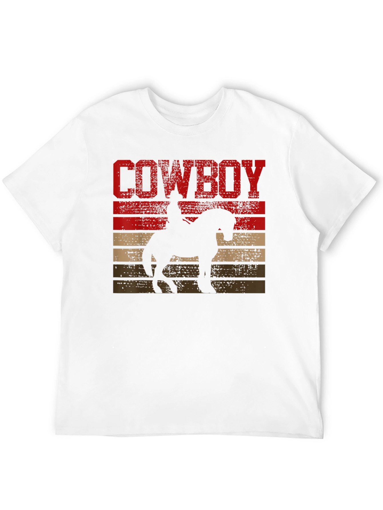 Camiseta Vaquero Silueta Retro