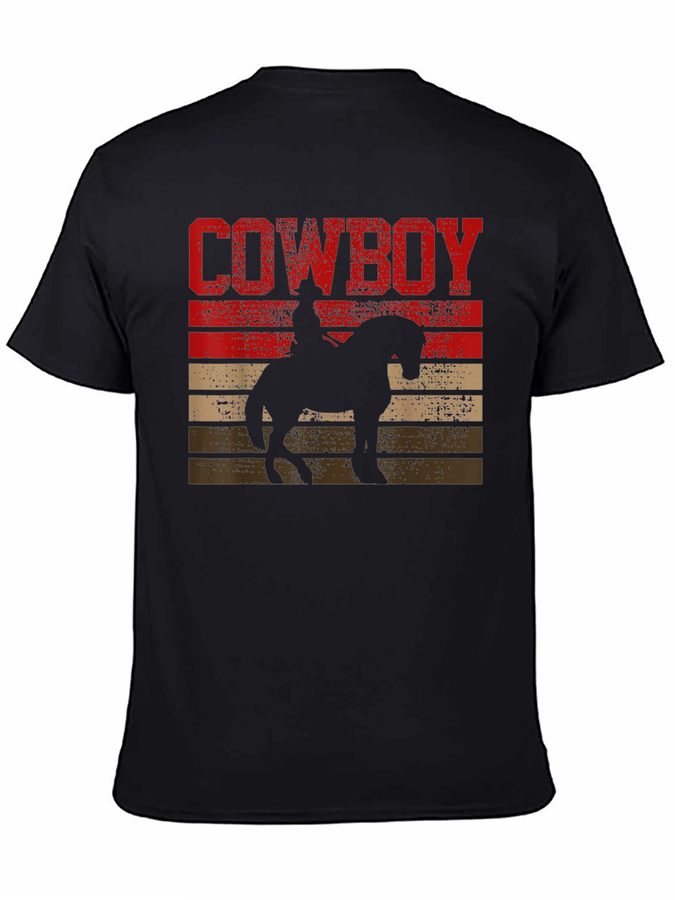 Camiseta Vaquero Silueta Retro