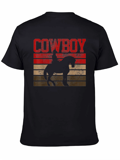 Camiseta Vaquero Silueta Retro