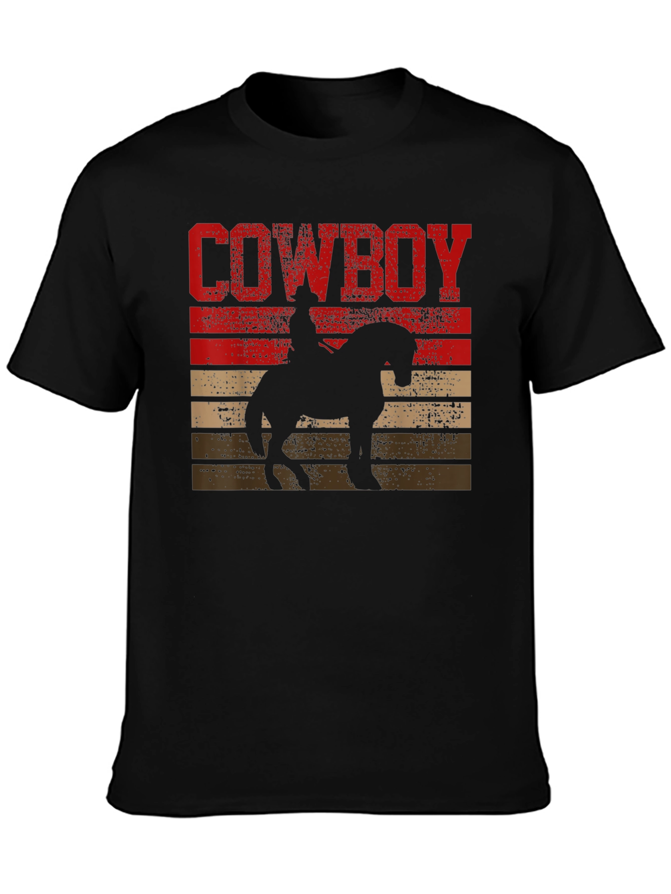Camiseta Vaquero Silueta Retro