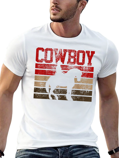 Camiseta Vaquero Silueta Retro
