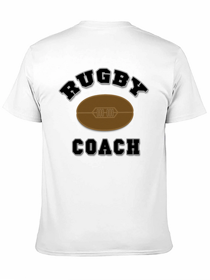 Camiseta Negra de Entrenador de Rugby