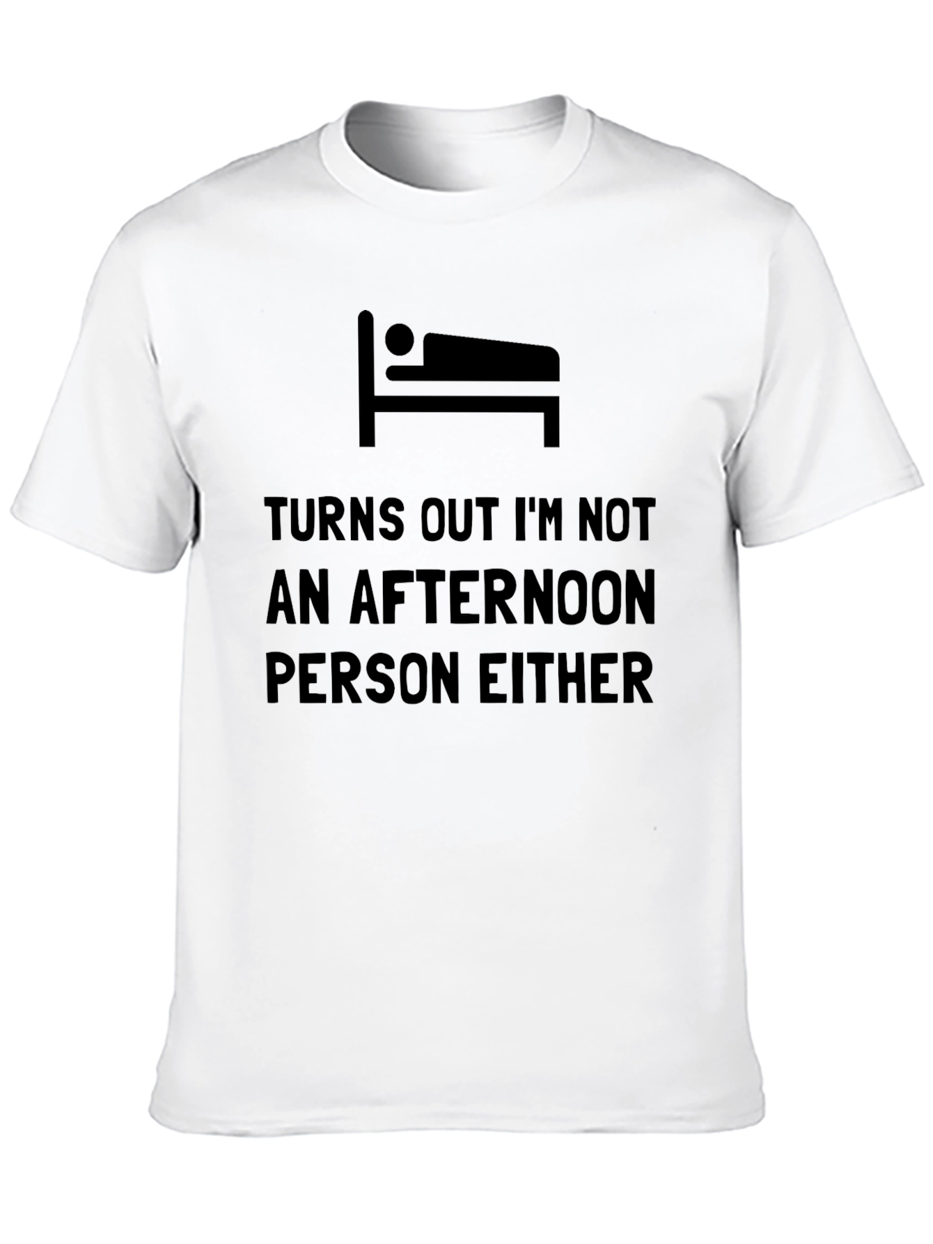 Camiseta Negra: No Soy Persona Matutina