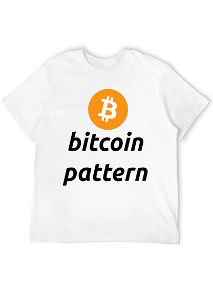 Camiseta Bitcoin Pattern - Crypto Fashion