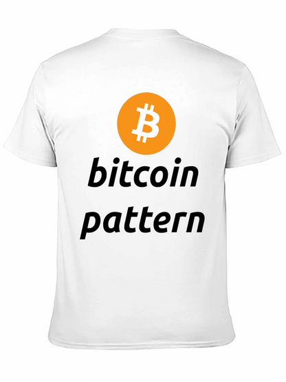 Camiseta Bitcoin Pattern - Crypto Fashion