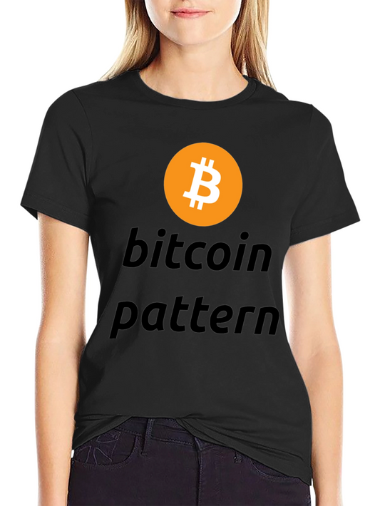 Camiseta Bitcoin Pattern - Crypto Fashion