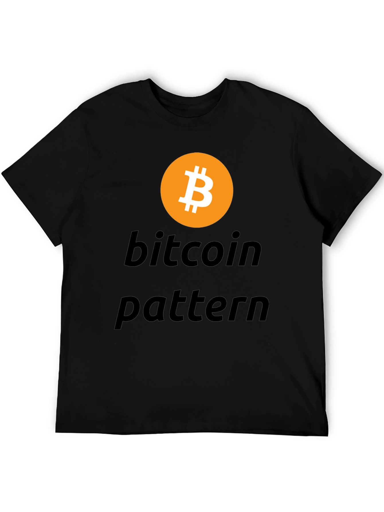 Camiseta Bitcoin Pattern - Crypto Fashion