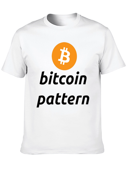 Camiseta Bitcoin Pattern - Crypto Fashion
