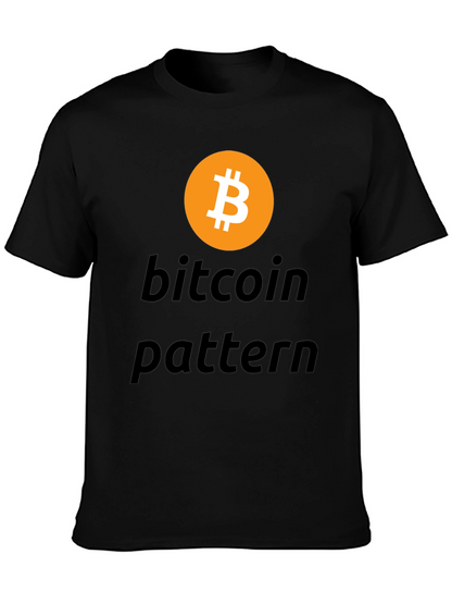 Camiseta Bitcoin Pattern - Crypto Fashion