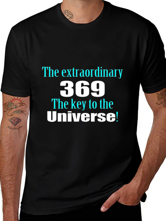 Camiseta Negra 369 Universo