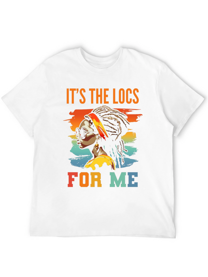 Camiseta Afro The Locs For Me Diseño Retro