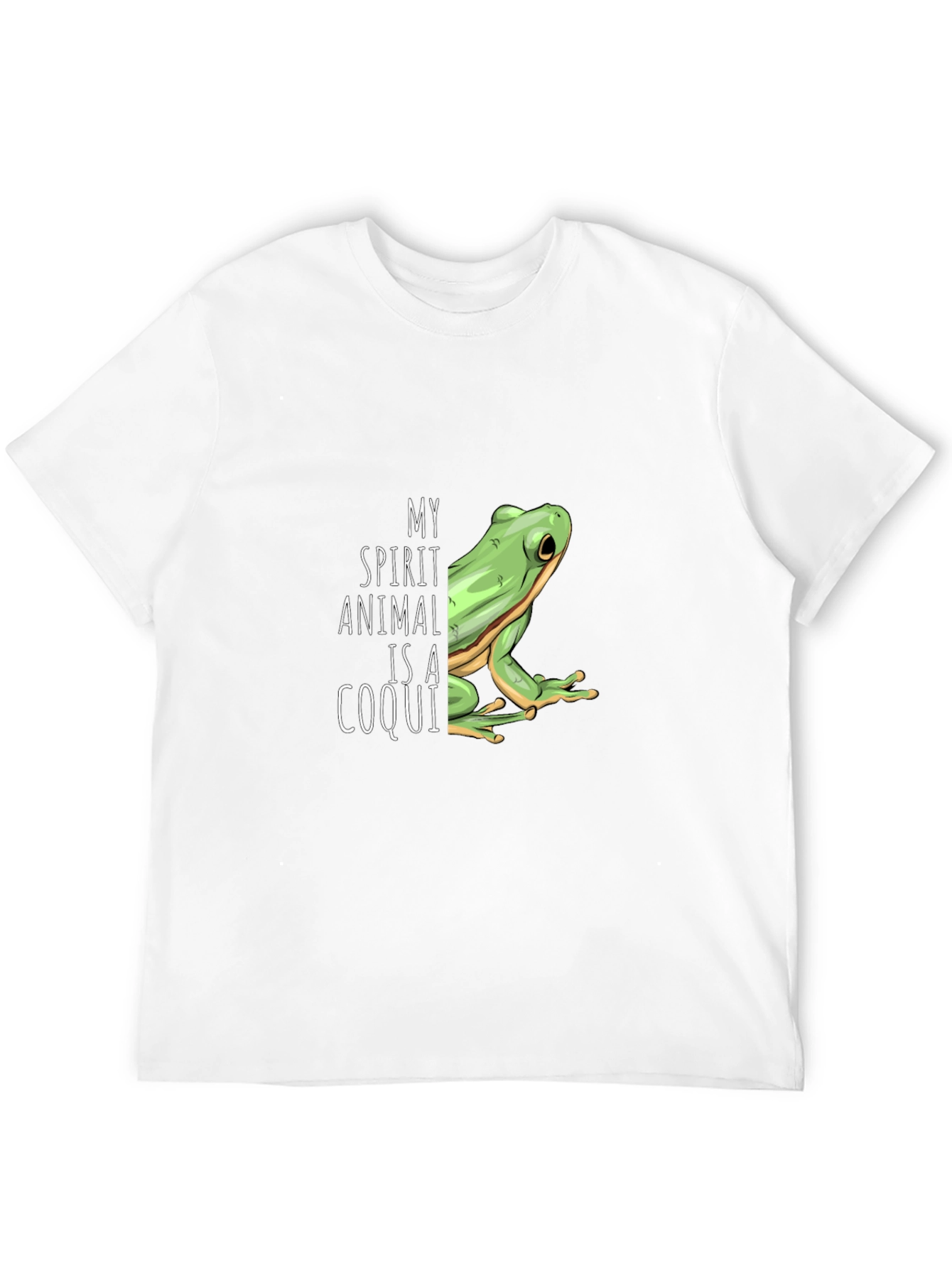 Camiseta Negra con Diseño de Rana Coquí