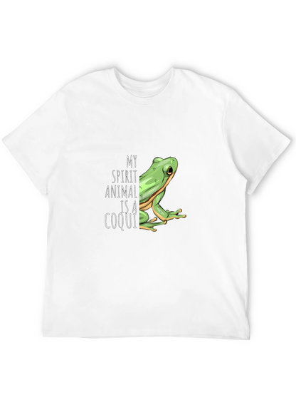 Camiseta Negra con Diseño de Rana Coquí