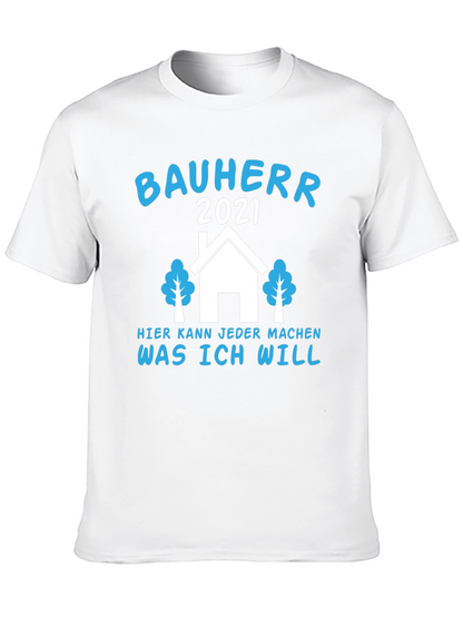 Camiseta Negra Bauherr 2021 para Constructor