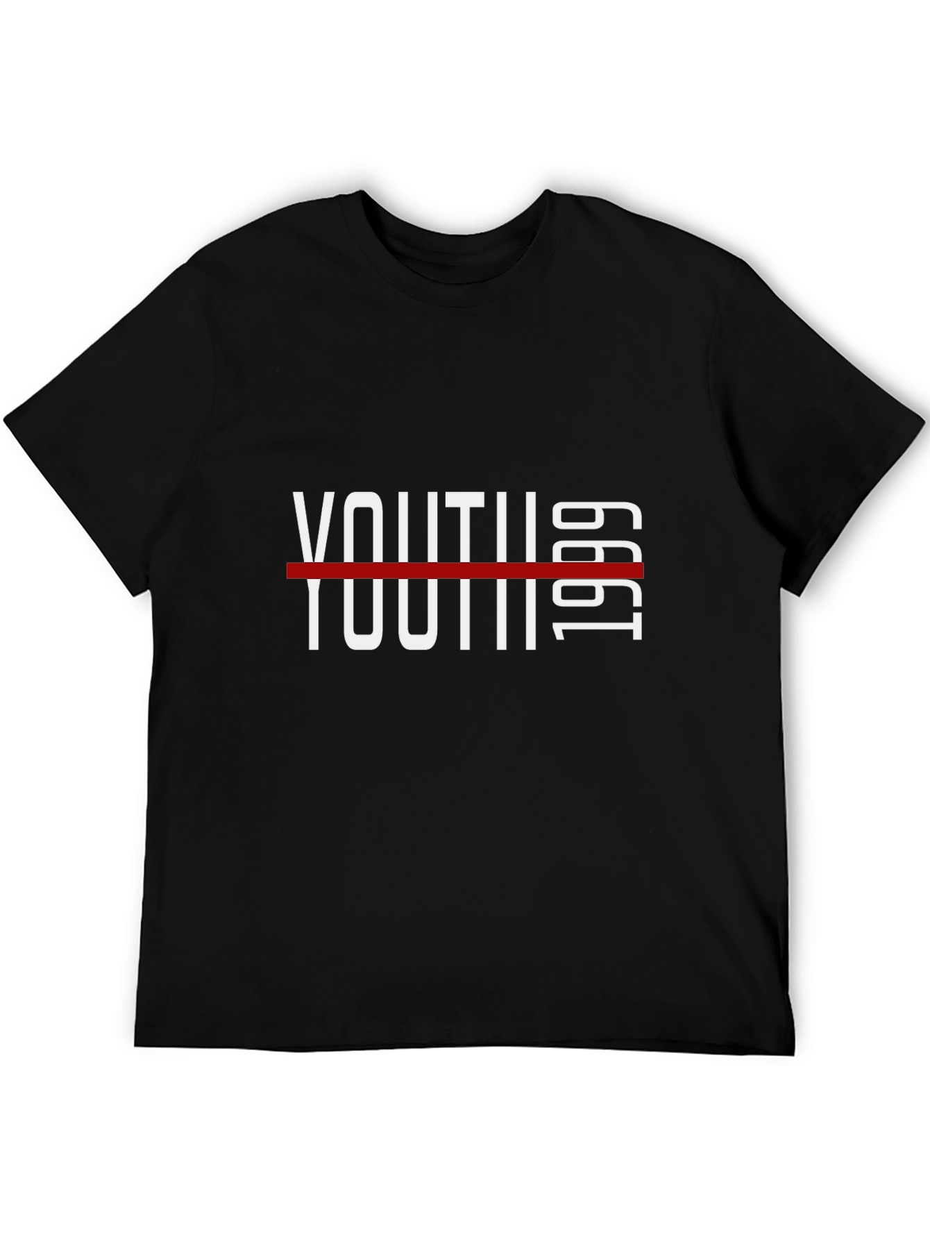 Camiseta Negra Youth 1999 Diseño Moderno