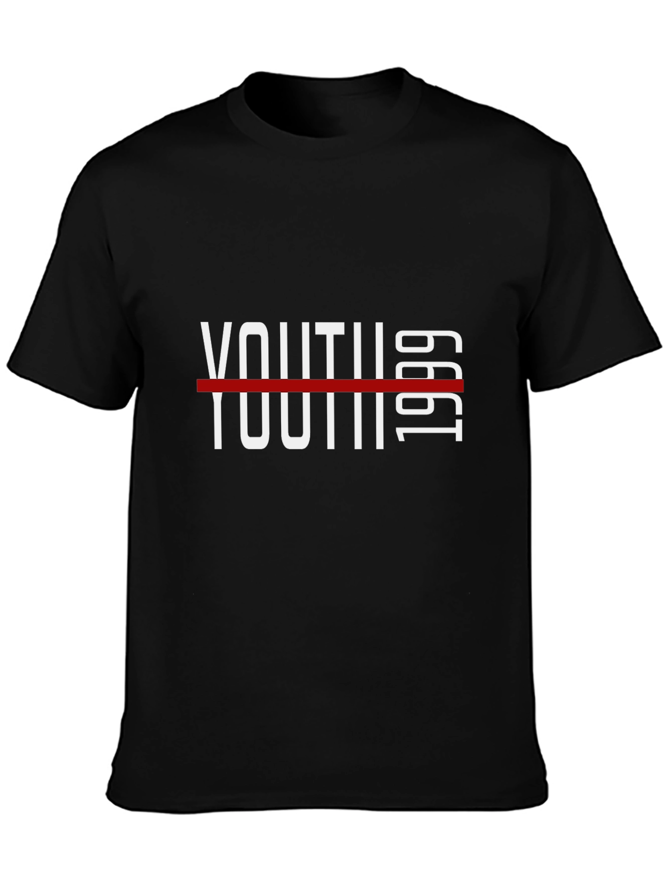 Camiseta Negra Youth 1999 Diseño Moderno