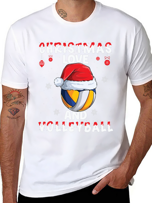 Camiseta Navideña Voleibol Amor