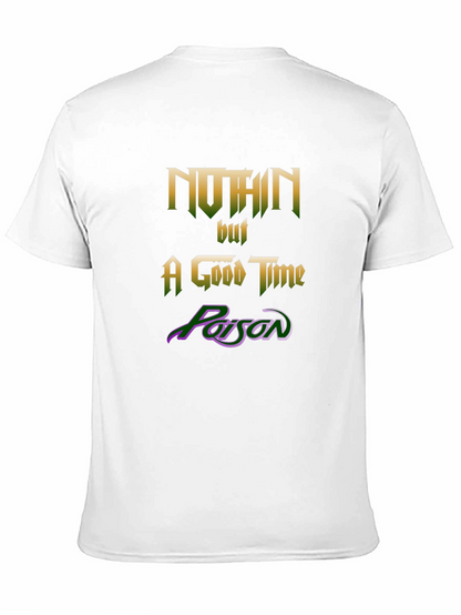 Camiseta Negra Nothin but a Good Time Poison