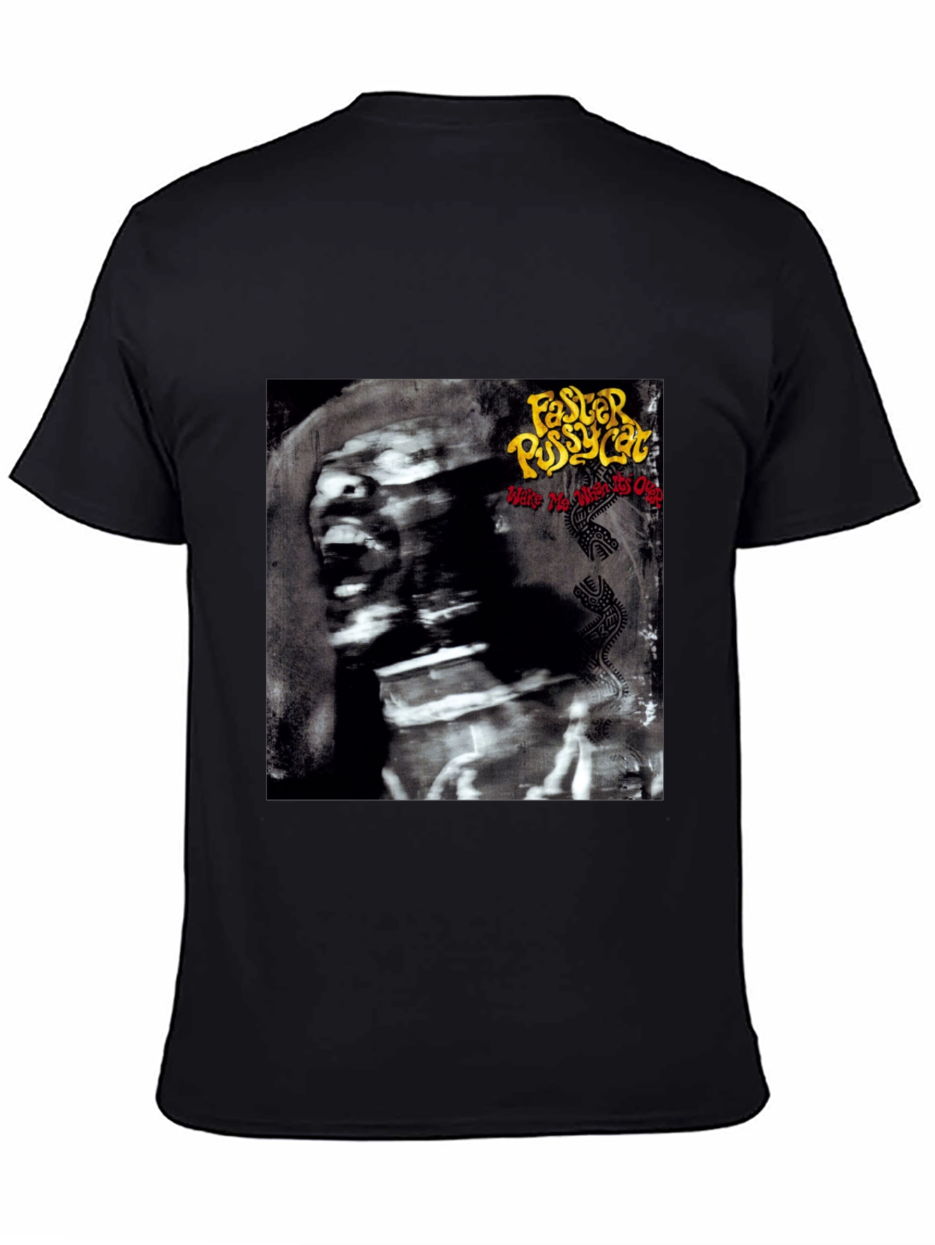 Camiseta Negra Faster Pussycat