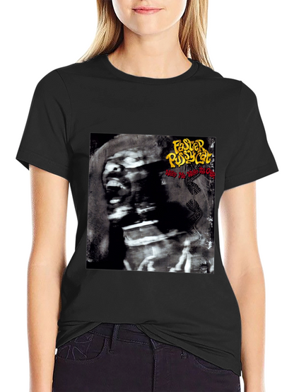 Camiseta Negra Faster Pussycat