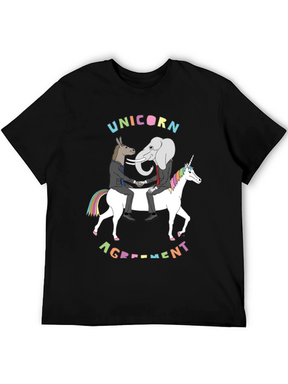 Camiseta Unisex: Acuerdo Unicornio
